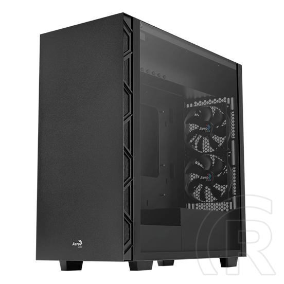 Aerocool Flo (ATX, ablakos, fekete)