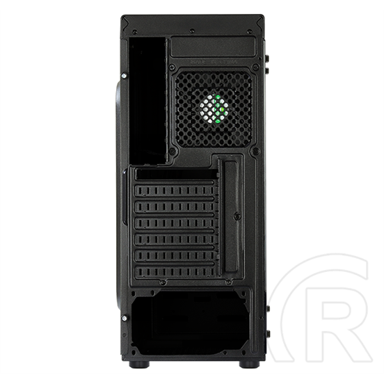 Aerocool Shard TG RGB (ATX, ablakos, fekete)