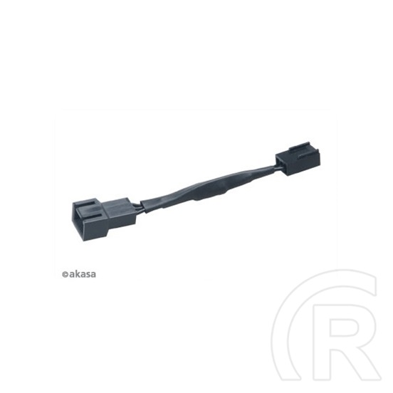 Akasa ventilátorsebesség csökkentő kábel (3 pin, 8 cm)
