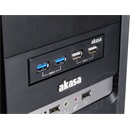 Akasa InterConnect S előlapi USB kivezetés (2xUSB 2.0, 2xUSB 3.0)