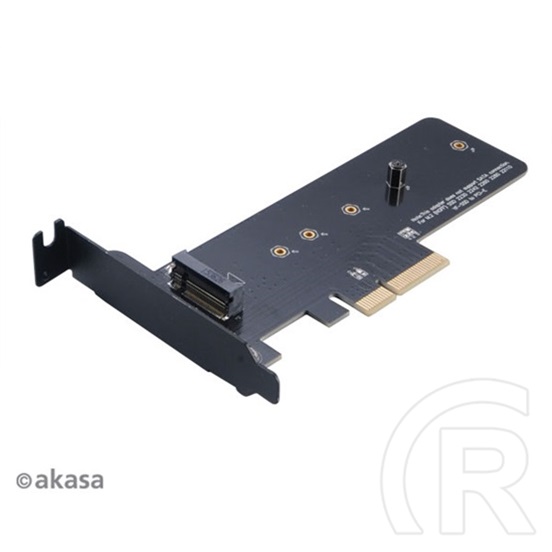 Akasa M.2 SSD - PCIe adapter kártya