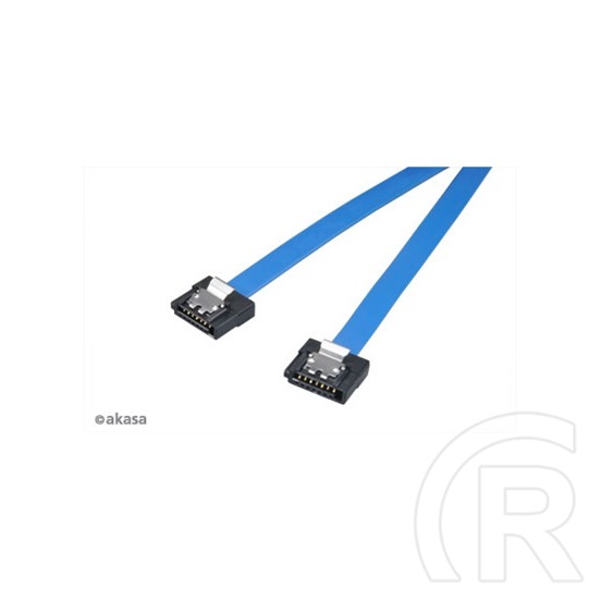 Akasa Proslim SATA 7 pin (M) kábel 50cm (kék)