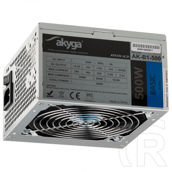 Akyga 500 W OEM tápegység