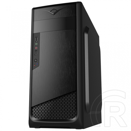 Akyga AK995BK (midi torony, ATX, fekete)