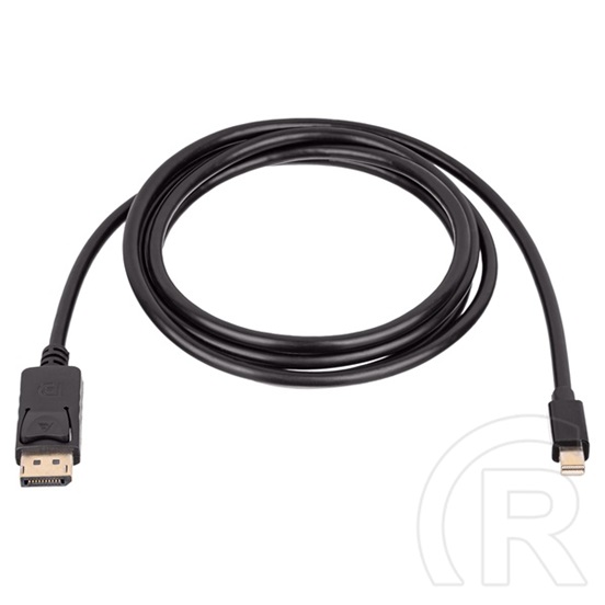 Akyga DisplayPort - mini DisplayPort kábel (DisplayPort dugó / mini DisplayPort dugó, 1,8 m, fekete)