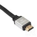 Akyga HDMI-HDMI monitor kábel (HDMI dugó / HDMI dugó, V2.0, 1,5 m, fekete)