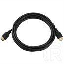 Akyga HDMI kábel (HDMI / HDMI, V1.4, 3 m, fekete)