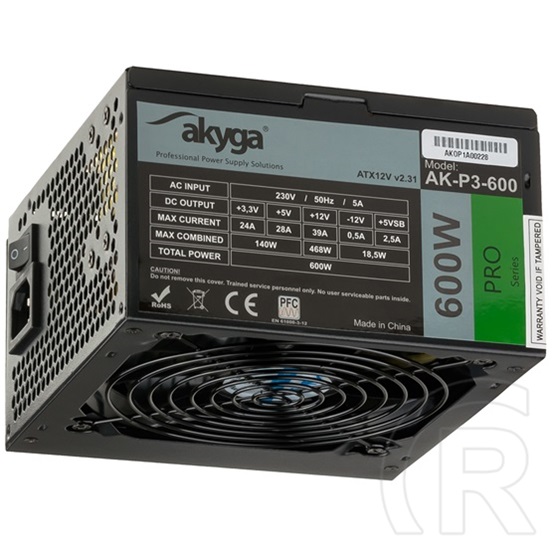 Akyga Pro 600 W tápegység