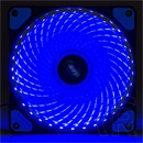 Akyga hűtő ventilátor (120mm, Kék)