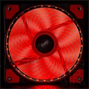 Akyga hűtő ventilátor (120mm, Piros)