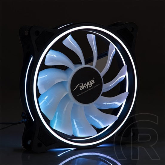 Akyga hűtő ventilátor (120mm, RGB)