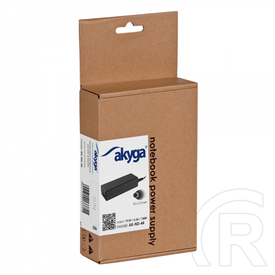 Akyga notebook AC adapter 120W Asus/Toshiba/Lenovo