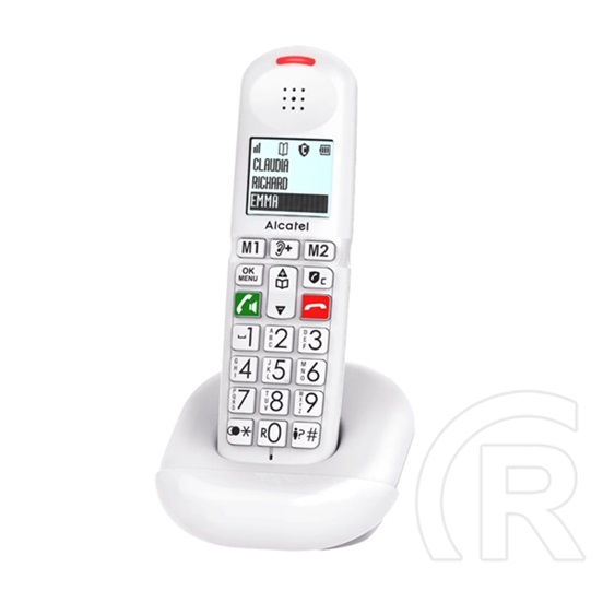 Alcatel xl685 telefon készülék (vezeték nélküli, kijelző, dect) fehér