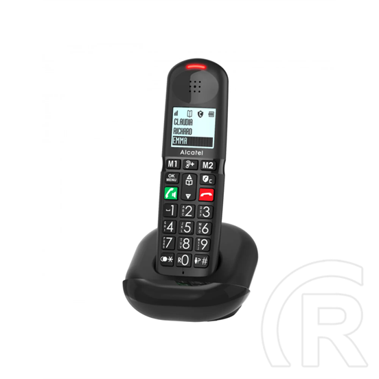 Alcatel xl685 telefon készülék (vezeték nélküli, kijelző, dect) fekete