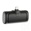 Alcor SK5000CC vésztöltő 2x USB-C aljzat (5000 mAh, 5V/2.4A bemenet/kimenet, LED kijelző, fekete)