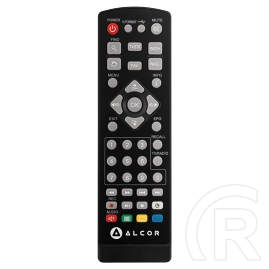 Alcor távirányító HD 4400S (DVB-T vevőhöz)