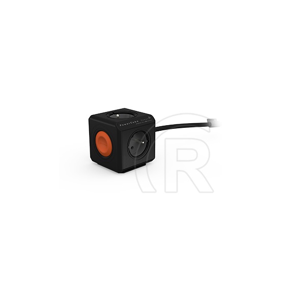 Allocacoc PowerCube Extended Remote Single 1,5 m (fekete)