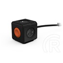 Allocacoc PowerCube Extended Remote Single 1,5 m (fekete)
