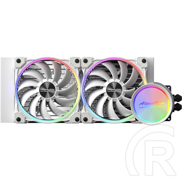 Alpenföhn Gletscherwasser 240 HS A-RGB CPU vízhűtő (fehér)