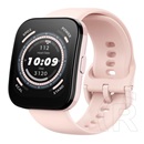 Amazfit bip 5 okosóra (aktivitásmérő, szilikon szíj, biotracker, ip68 vízálló) rózsaszín