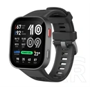 Amazfit bip max okosóra (aktivitásmérő, szilikon szíj, biocharge, gps, 5 atm, hyrox mód) sötétszürke
