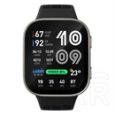 Amazfit bip max okosóra (aktivitásmérő, szilikon szíj, biocharge, gps, 5 atm, hyrox mód) sötétszürke