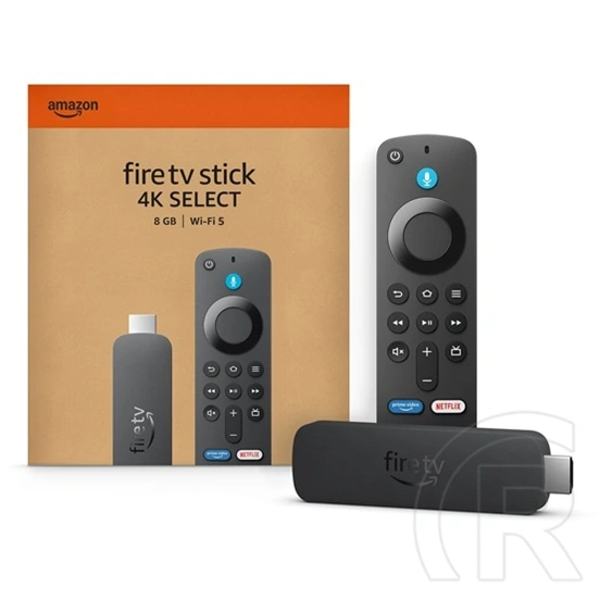 Amazon Fire TV Stick 4K Select 2025 médialejátszó (4K Ultra HD, Fire OS, MediaTek, 1 GB RAM, fekete)