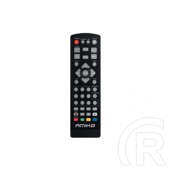 Amiko T765 földi vevő és médialejátszó (Full HD, DVB-T2/H.265 tuner, 32 MB flash, 512 MB RAM, HDMI, USB 2.0, SCART, feke