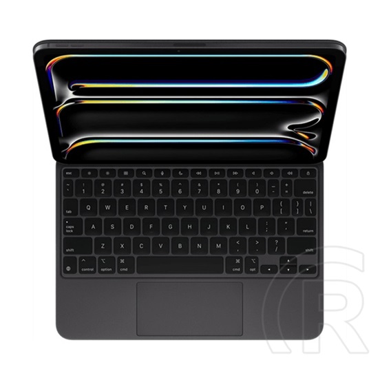 Apple Ipad Pro 11 magic keyboard (type-c aljzat, mágneses, asztali tartó, qwerty, magyar) fekete