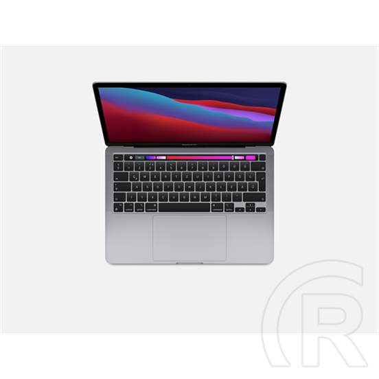 Apple MacBook Pro 2020 (13.3", M1 chip 8 magos GPU, 16GB RAM, 512 GB SSD, magyar billentyűzet, asztroszürke)