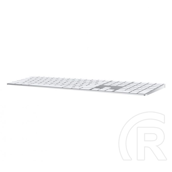 Apple Magic Keyboard with Numeric Keypad billentyűzet (HU, Bluetooth, ezüst)