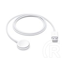 Apple Watch Series 5 44mm asztali töltő usb (gyorstöltő, wireless, 100cm, apple watch töltő, mklg2zm/a utód) fehér