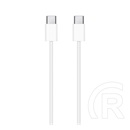 Apple adatkábel és töltő (type-c - type-c, gyorstöltés támogatás, 100cm) fehér