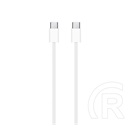 Apple USB adat- és töltőkábel (C dugó / C dugó, gyorstöltés támogatás, 100 cm, muf72zm/a utódja, fehér)