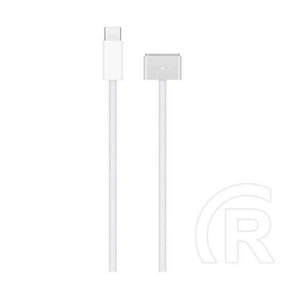Apple USB-C - MagSafe 3 adatkábel (MLYV3ZM/A utód, Apple MacBook Air/Pro kompatibilis, 2 m, ezüst)