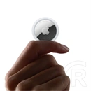 Apple airtag 2.gen. bluetooth nyomkövető 1db (kulcstartóra, táskára, autóba, valós idejű nyomkövetés) fehér