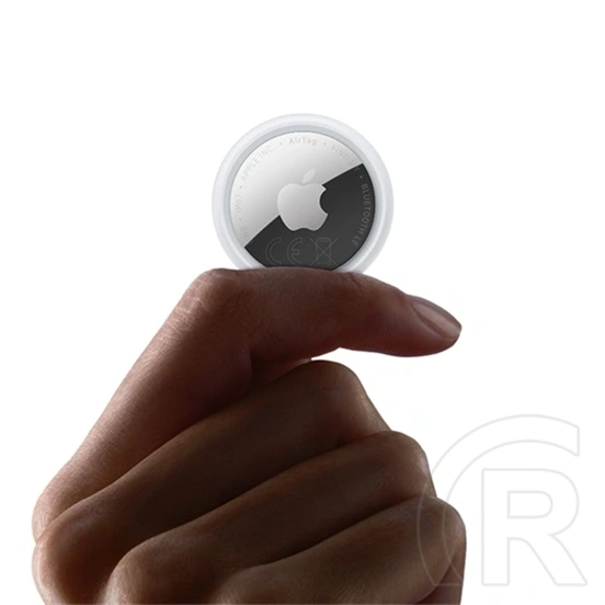 Apple airtag 2.gen. bluetooth nyomkövető 1db (kulcstartóra, táskára, autóba, valós idejű nyomkövetés) fehér