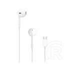Apple fülhallgató sztereo (type-c, mikrofon, felvevő gomb, hangerőszabályzó, mtjy3zm/a utód) fehér