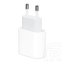 Apple hálózati töltő (USB-C aljzat, 20W, MHJE3ZM/A utód, fehér)
