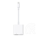 Apple iPad 2  Apple adapter kábel (usb 3.0+lightning aljzat - lightning, 12cm, kamera csatlakoztatás) fehér