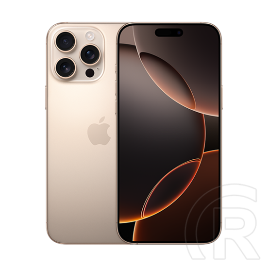 Apple iPhone 16 Pro Max mobiltelefon (256 GB, sivatagszínű titán)