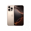 Apple iPhone 16 Pro mobiltelefon (128 GB, sivatagszínű titán)