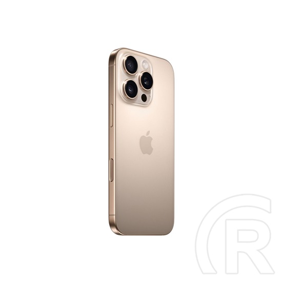 Apple iPhone 16 Pro mobiltelefon (128 GB, sivatagszínű titán)