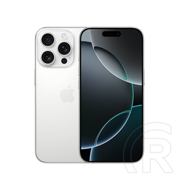 Apple iPhone 16 Pro mobiltelefon (128 GB, fehér titán)