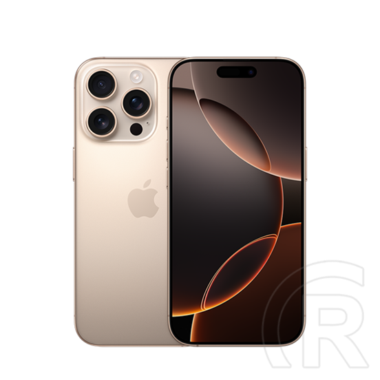 Apple iPhone 16 Pro mobiltelefon (256 GB, sivatagszínű titán)