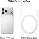 Apple iPhone 17 Pro Max mobiltelefon (256 GB, ezüst)