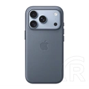 Apple iPhone 18 Pro Max  techwoven szilikon telefonvédő (szövet hátlap, magsafe) halvány farmerkék