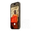 Apple iPhone 18 Pro  techwoven szilikon telefonvédő (szövet hátlap, magsafe) vakondszürke