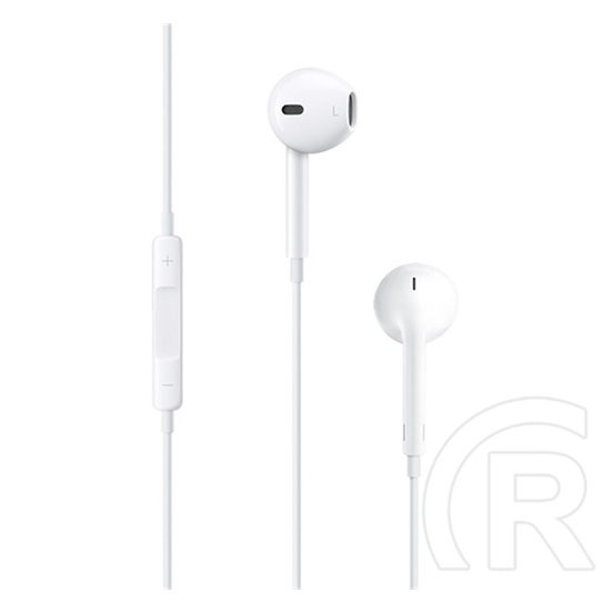 Apple iPhone 2G  Apple fülhallgató sztereo (3.5mm jack, mikrofon, felvevő gomb, hangerőszabályzó, mnhf2zm/a utód) fehér