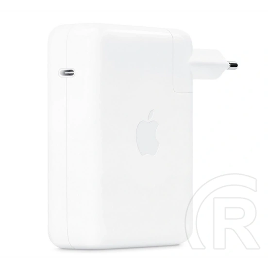 Apple iPhone Duo  hálózati töltő type-c aljzat (140w, pd gyorstöltő, mlyu3aa/a utód) fehér
